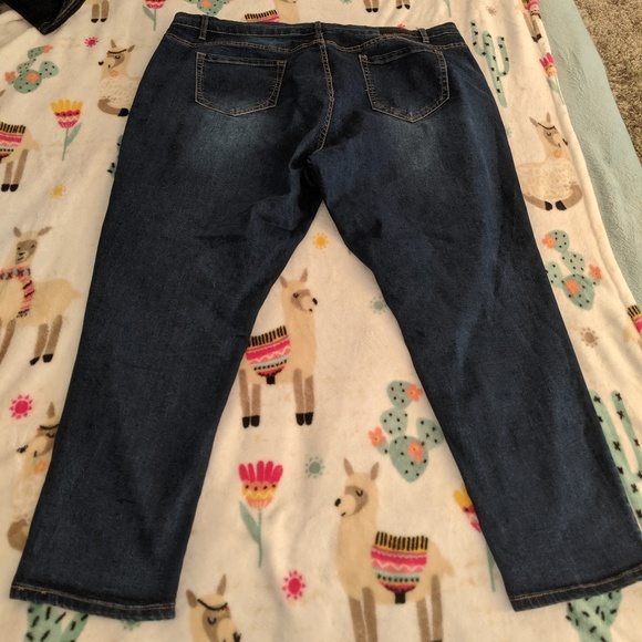 D.Kin Dark Wash Skinny Jean - Picture 3 of 3